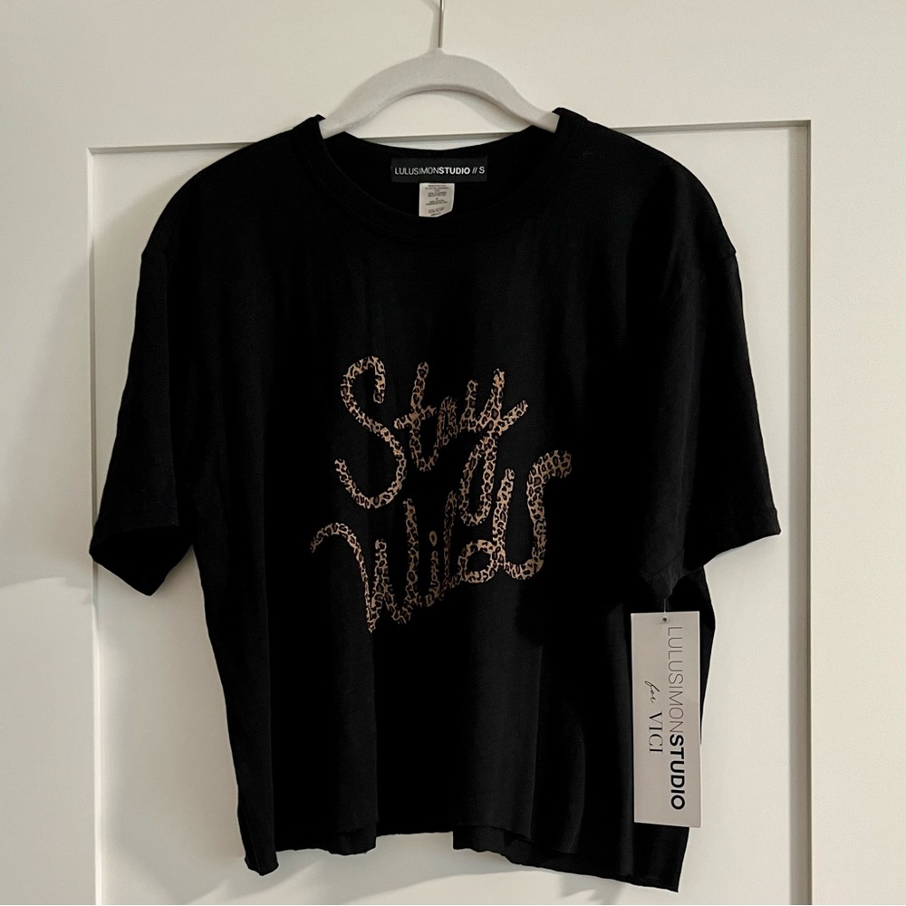 LuluSimonStudio - Stay Wild Graphic Cropped T